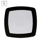 cheap reusable 9 inch disposable Square camping Melamine plastic charger Plates and Dishes