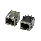 Rj45 Module RJ45 1*1 Tab UP W/LED ALL 100/1000Base-T Magnetic Module
