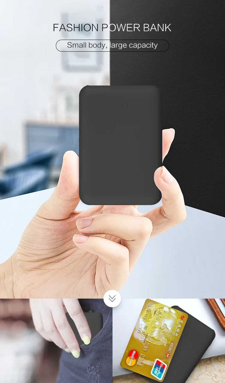 New arriving products rubber finish power bank rohs power bank 10000mah for coffee shop - ANKUX.COM