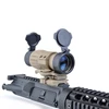 Aim-O ET style 4X FXD Magnifier scopes with Adjustable QD Mount tactical softair hunting scope