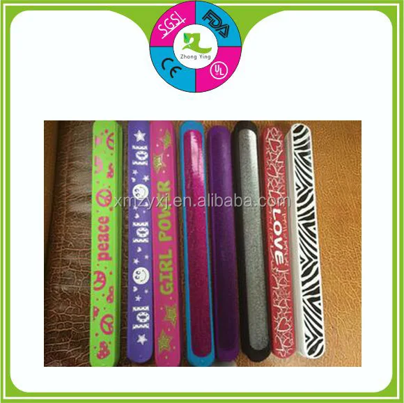 promotion gift with silicone slap band smart ruler bracelet