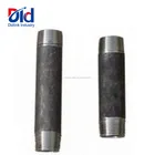 Steel Water Pipe Fitting Flange 2 Inch Joint And Bathroom New Tank Different Black Barrel Nipple