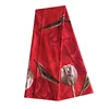 Bright red series polyester cloth
