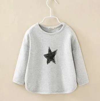 WHOLESALE CLOTHING,CHILD SWEATER 100% COTTON,KIDS T-SHIRTS 2016 SPRING