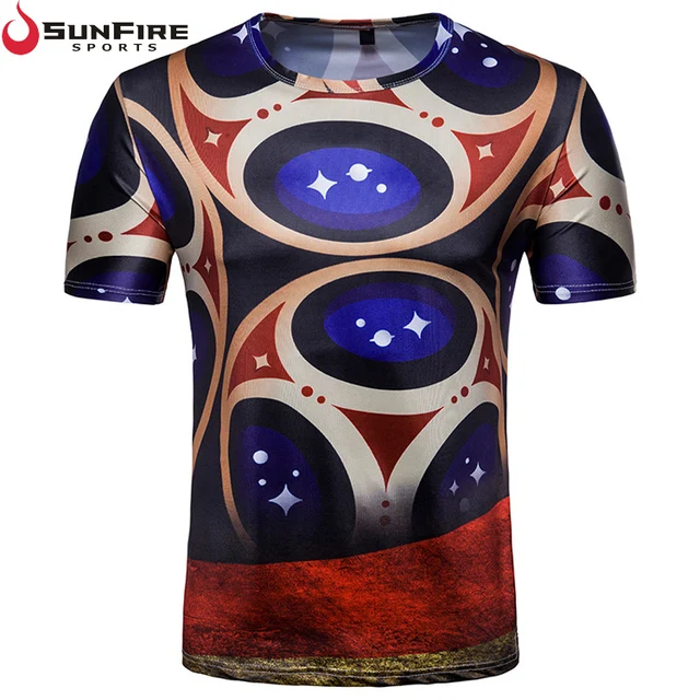 2018 Russia football world cup soccer Germany fans sublimation t shirt custom
