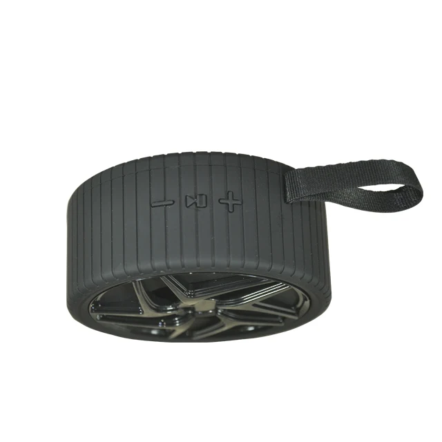 Mini Portable Speaker 5W Tire Speaker with 1200mAh Rechargeable Battery use Bluetooth USB TF for Mobile Phone Audio Player - ANKUX.COM