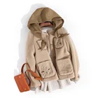 Service Supremacy Short Sheepskin Leather Fur Shearling Wool Coat