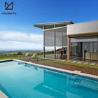 Yuhong environmental motorized roller blinds solar power shades