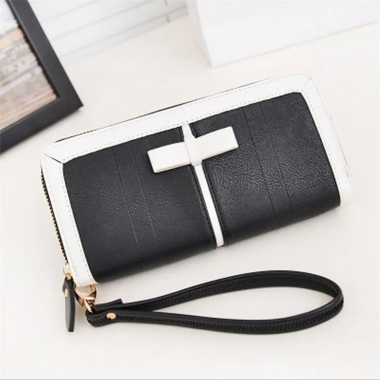 2015 designer new fashion women wallets famous luxury brand top quality pu leather Diamond lady purse hand long black wallets
