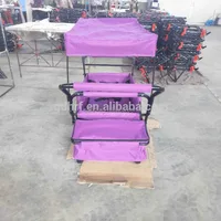 Folding Utility Wagon Collapsible Garden Shopping