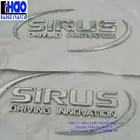 Separated Letters/ ABS Chrome Car Logo Badge/ Electroplating nameplate