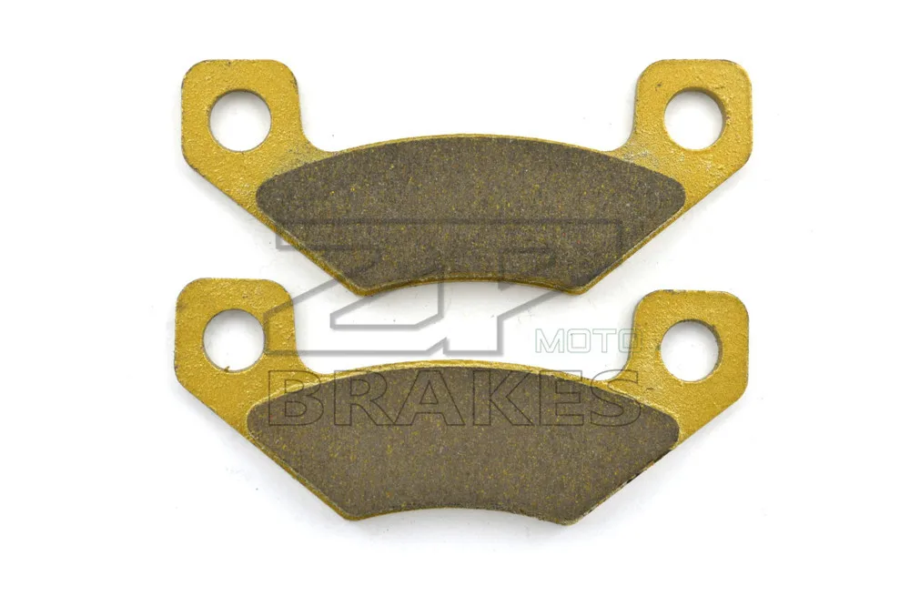 Motorcycle Brake Pads Organic For JOHN DEERE ATV HPX 4x4 (Diesel) - Gator -(SN040000) 2010 Front & Rear BRAKING Free Shipping
