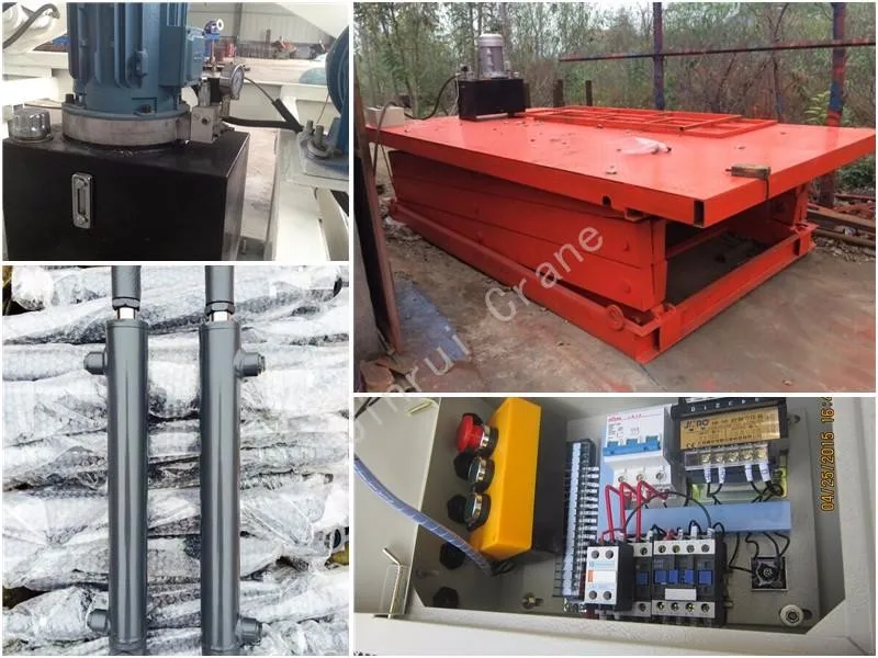China Cargo 12 M Workshop Lift Table Hydraulic Scissor Lift Platform