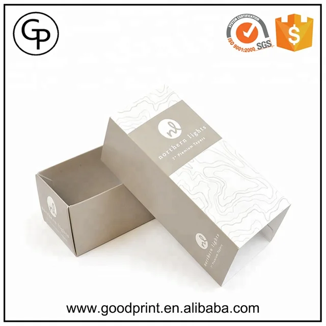 foldable drawer slide sleeve packaging box for soap and gift
