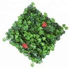 50*50cm White Leaf Tree Plants garden grass vertical artifical green wall