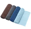 Short Plush Bath Mats Soft Bath Mat Chenille Washable Bath Rugs Microfiber Shaggy Non Slip Bathroom Rug