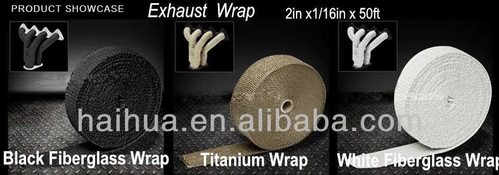 product exhaust wrap