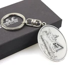 Make your own souvenir gift keychains supplier country souvenir keychain