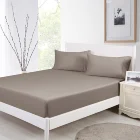 JHT Group 2019 New Style Coolmax Cotton King Queen Full Size Fitted Sheet for Bed