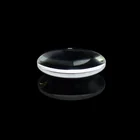 spherical clear round optical k9 glass and plastic lenses plano convex lens