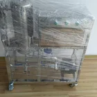 Continuous ultrasonic flow cell mixer sonication extraction