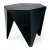 Small side coffee table simple stool plastic prismatic stool