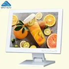 White Color TFT LED Touchscreen Monitor 15 Inch LCD Resistive Touch screen Monitor for POS System