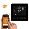 manual auto programmable electric floor heating mat thermostat and room zone heater temperature controller