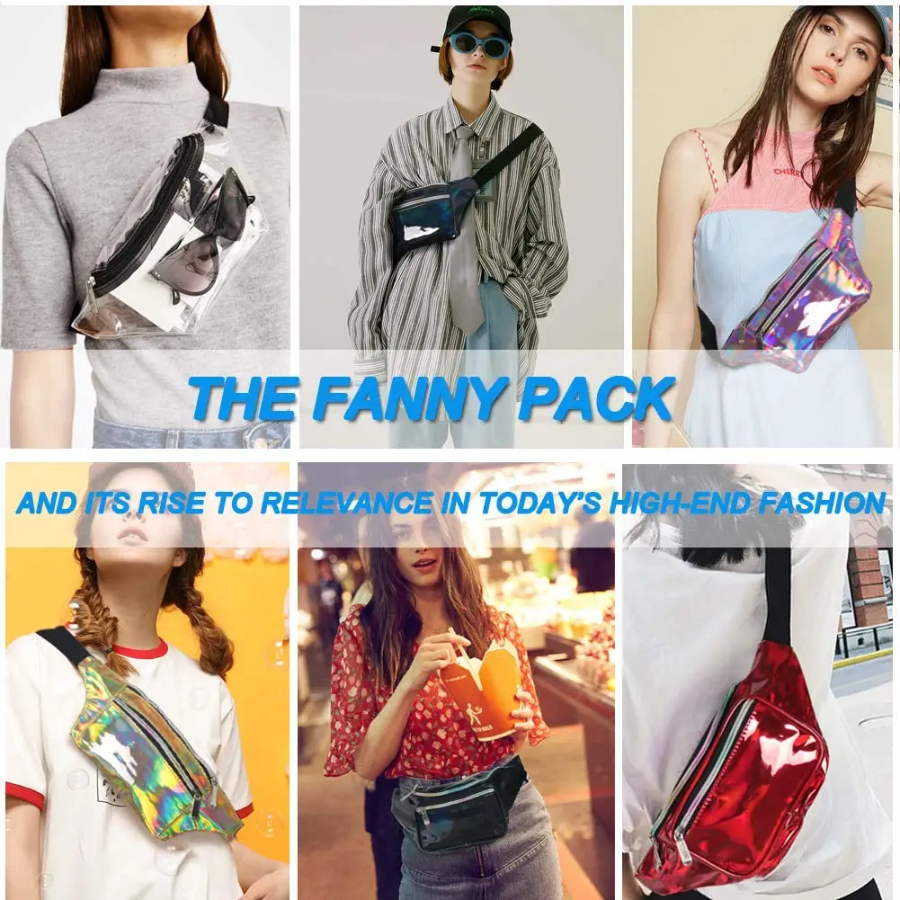 Wholesale Cheap Women Sequin Bum Bag Fashion Style Adjustable Bling Fanny Pack
