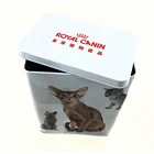 Wholesale pet food tin box cat food tin container manufacturer