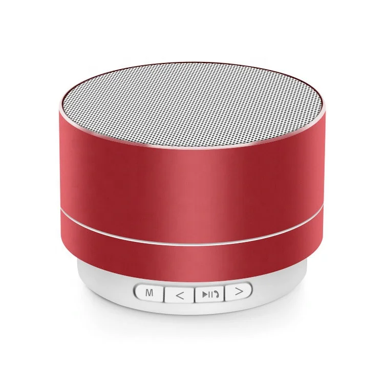 2019 Amazon hot sale A10 LED portable wireless speaker metal TF card bass bluetooths speaker - ANKUX.COM