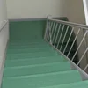 Carborundum insert anti slip green stair nosing