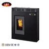 European Popular Italy Smart Automatic Feeding Wood Pellet Stove With Remote Control