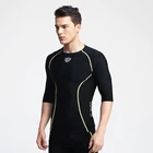 Sport Active Gym Wear Men Compression Top Fitness Clothing