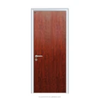 Modern Design Luxury Wooden Bedroom Doors In Melamine Material