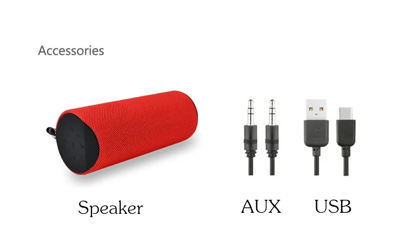 Outdoor Active Subwoofer Computer Music Bass Speakers Mini Portable Wireless Bluetooth Speaker - ANKUX.COM