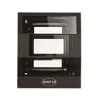 Fanless passive 3D cinema system used for digital cinemas