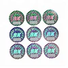 Holographic Stickers/Security Hologram Labels/ QC Passed Hologram Sticker Holographic Stickers Security Effect Hologram Sticker