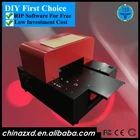 PVC/ID card led digital flatbed uv inkjet printer a2 printer