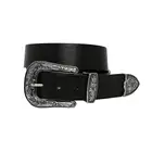 FM brand Chinese Direct Factory custom design pu leather women ladies Western woman fashion belt