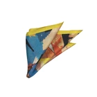 50x50 printed square satin custom personalized digital printing scarf