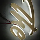 custom Outdoor 3D Acrylic Led backlit Channel Letters Sign illuminated signs
