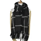 winter warm wool shawls plain scarves shawl for men women