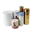 Wholesale Custom Logo Printed Round Gift Paper Tube Box