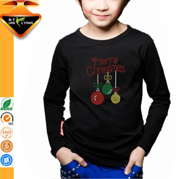 メーカー卸売子供のラインストーンの転送のtシャツの-キッズ服　シャツ、トップス問屋・仕入れ・卸・卸売り