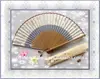 Grace women lace folding hand fan for birthday present or business gift
