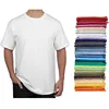 Soft clothing china blank tshirt solid color wholesale men basic white t shirt cotton plain t-shirts