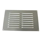 9"*6" rectangle stain anodized aluminum air louvre vent