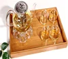 The low prices Chinese bamboo tea set tray or breakfast set tray