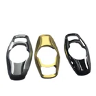 top precise cnc machined customized gold plated steel car key cover housing for high end car